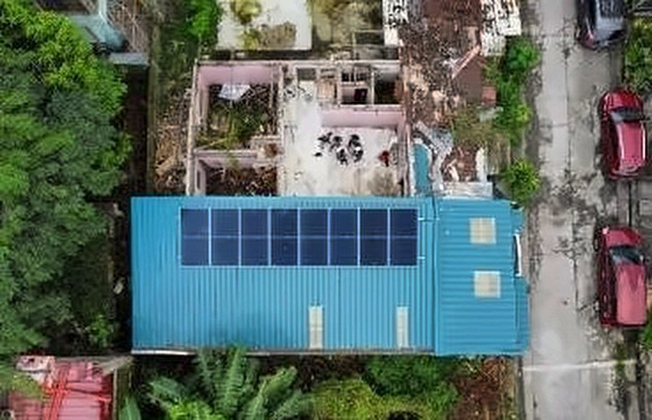 Residential solar installation in Caloocan, photo 1 of 3