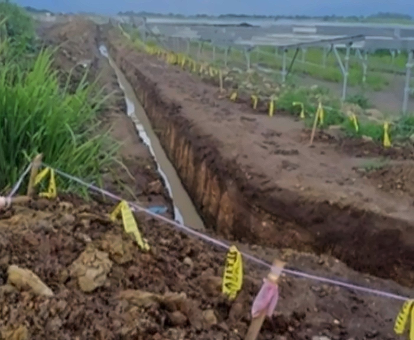 Grounding grid and structure bonding works, photo 3 of 4